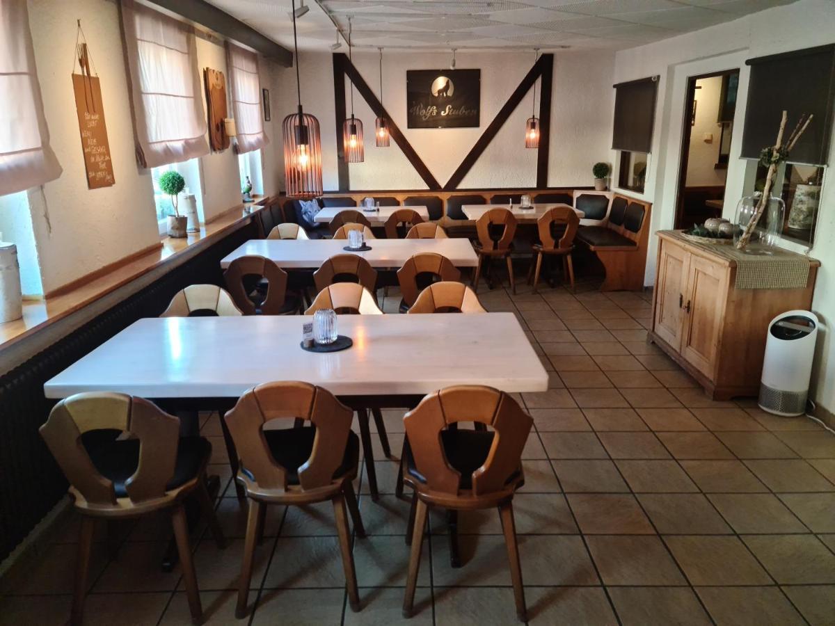 Gasthof Wolfs Stuben 레켄바크엔더피스 외부 사진